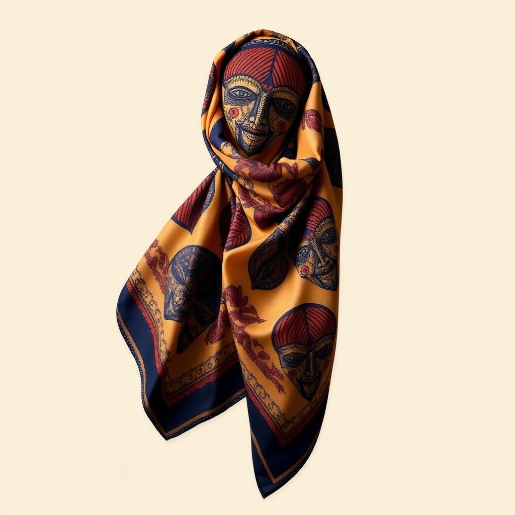 Foulard soie Vodoun